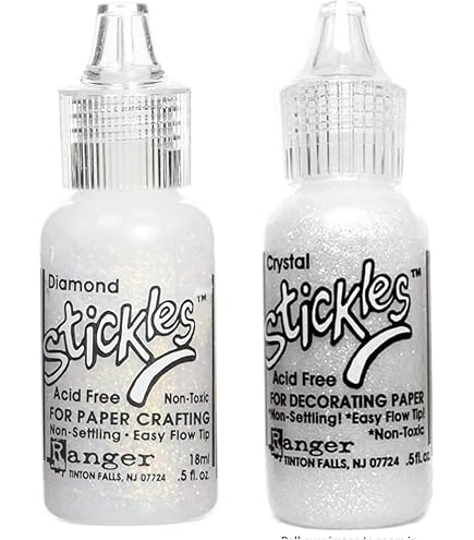 Stickles Licorne Ranger - Pailletés Brillants Pour Scrapbooking Et DIY - Flacon 0,5 Oz Avec Pointe Fine