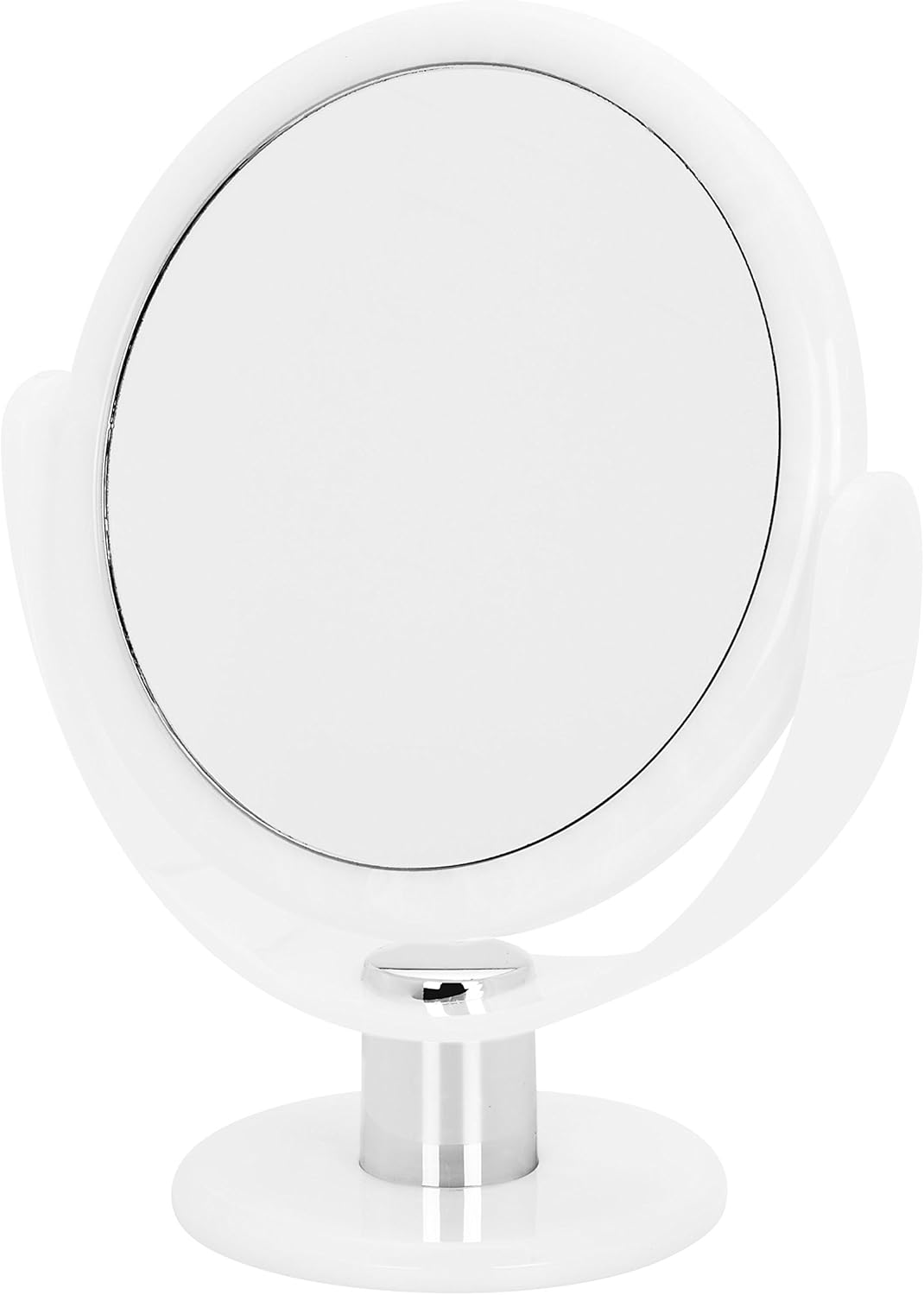 Danielle Creations DoubleSided Makeup Mirror, 1X / 10X Magnifying