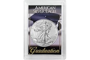 2024 - American Silver Eagle in "Graduation" Holder Dollar US Mint Uncirculated
