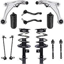 thumbnail interactive-video image 1 of 8-Piece Complete Strut & Shock Set With Front & Rear Sway Bars For 2007-2012 Nissan Altima – 10-Year Warranty 1 of 2