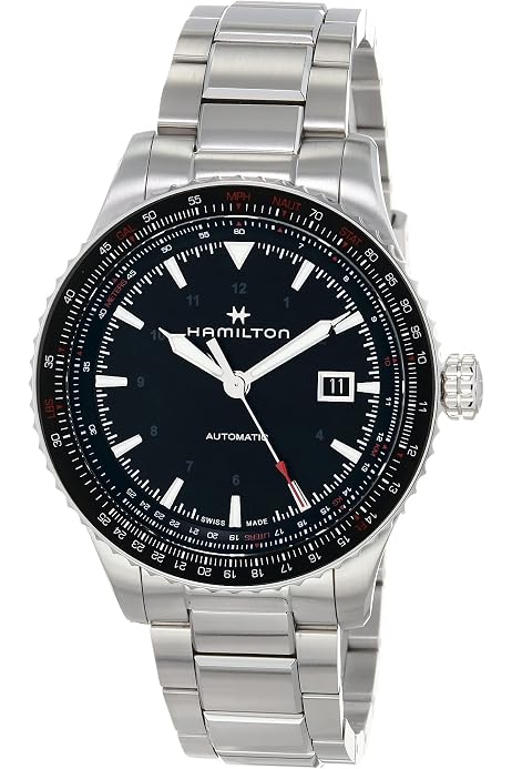 Amazon.com: Hamilton Watch Khaki Field Mechanical 38mm Case, Black 