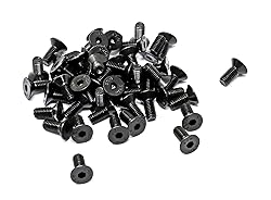 iexcell 50 Pcs M5 x 12mm Thread Pitch 0.8 mm Alloy