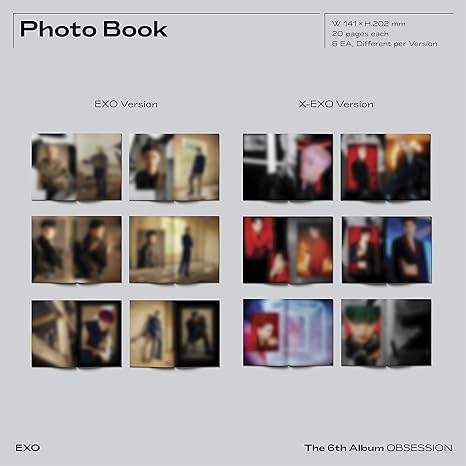 Amazon Com Exo The 6th Album Obsession Exo X Exo Ver Music