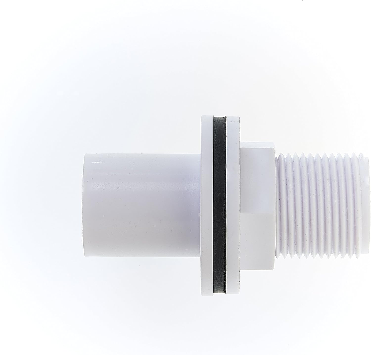 MaKe PRO077 Overflow Straight Tank Connector 22mm, White