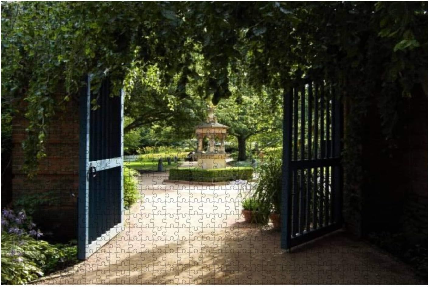 Wooden Puzzle 1000 Pieces Secret Garden Jigsaw Puzzles for Children or Adults Educational Toys Decompression Game