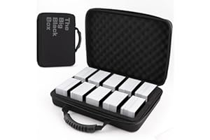 WEVBSIY 1200-2200 Card Game Case for Cards Against Humanity Game,Collectible Trading Card Storage Holder Compatible for Pokemon Cards, Sports Card and Baseball Cards,Playing Card Travel Carrying Case Fit All