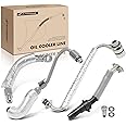 A-Premium 4Pcs Turbo Oil Return Drain & Oil Feed Line Kit Compatible with Buick, Chevrolet Vehicles - 1.4L - Cruze 2011-2015,