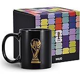 Official FIFA World Cup 2026 Edition - 12oz Ceramic Mug - Etched FIFA Emblem - Collector’s Souvenir - Perfect for Home, Office, Enjoying a Hot Latte, Coffee, Mocha, or Tea in the Kitchen