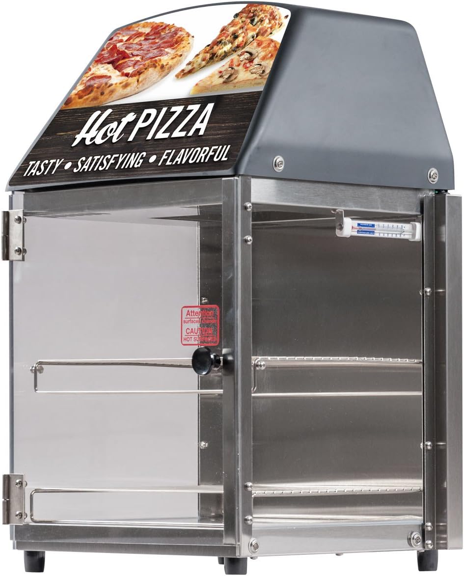 FoodPros Model FP-737 PIZZA Compact Food Warming/Hot Case Merchandiser Cabinet