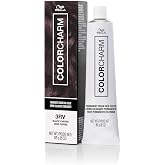 COLORCHARM Permanent Cream Hair Dye | Red Violet Color | 100% Gray Coverage
