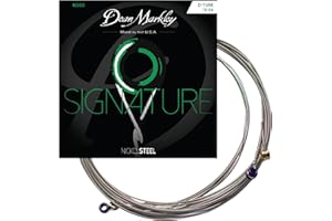 Dean Markley Electric Guitar Strings Nickel Steel Signature 6 String Set. Nickel Wound Guitar Strings DTune, Soft Electric Guitar Strings for a Superior Tone and Sustainability, 13-56, 2500 Dtune Gauge