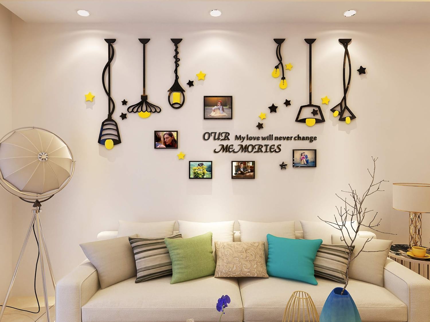 Best wall living room stickers