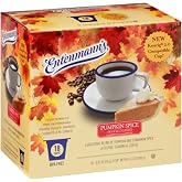 Entenmann's Pumpkin Spice Flavored Medium Roast Single Serve Coffee Cups (for K-Cup Brewers) - 18 Count