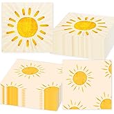 40Pcs Boho Sun Napkins First Trip Around The Sun Party Paper Napkin Disposable Boho Sunshine Birthday Wedding Party Supplies Sunshine Baby Shower Decorations