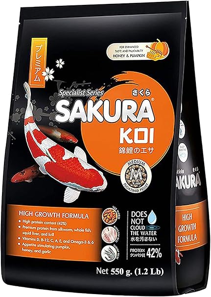 high protein koi food