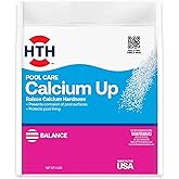 HTH 67059 Swimming Pool Care Calcium Hardness Up, Swimming Pool Chemical Protects Swimming Pool Surfaces and Liners, 4 Lbs