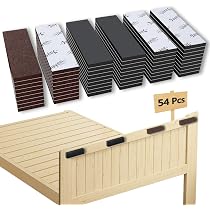 20Pcs Headboard Stoppers For Wall, EVA Foam Anti-Vibration Soundproof Pads For Bed Frame, Headboard Bumper Self Adhesive Furniture Pads Felt Pads For