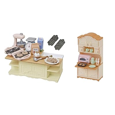 2 Sets - Island Kitchen and Kitchen Cupboard Sets (Japan Import)