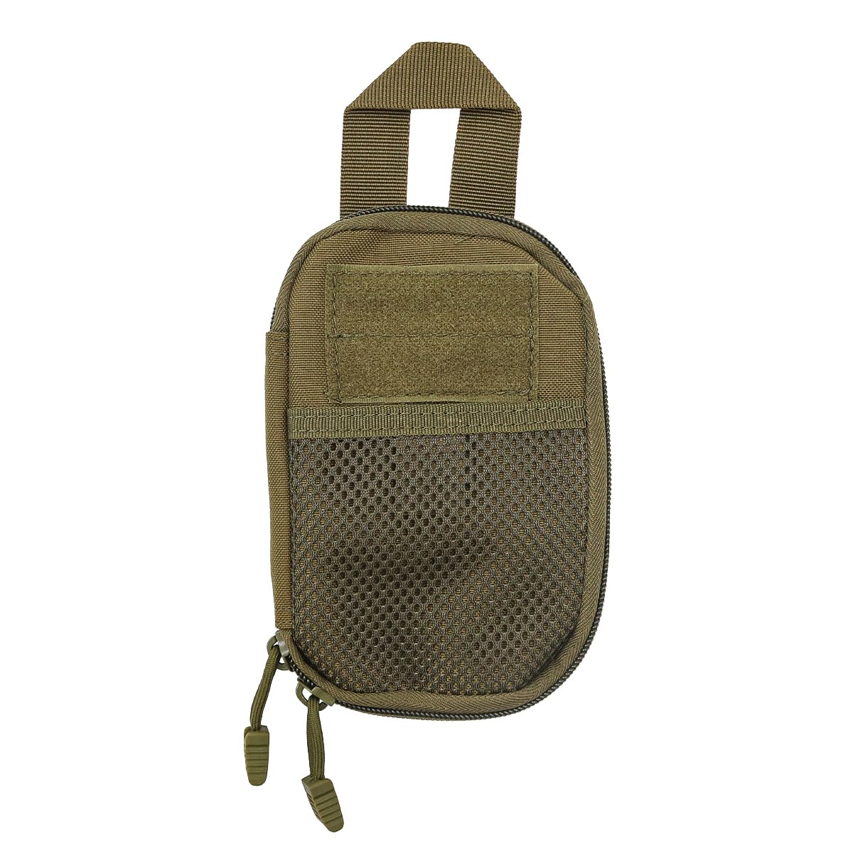 ZONADAH Molle Pouch EDC Pocket Organizer Pouch Small Utility Waist Pouch Pack Pocket for Phone Outdoor Sport Bag Army Green