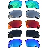 Acefrog 5 Pairs Polarized Replacement Lenses for Oakley Flak 2.0 XL OO9188 Sunglasses, Perfectly Fit, Shatterproof, Anti-scratch, Value Pack