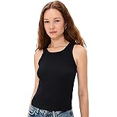 perfectwhitetee Women's Elle Rib Tank