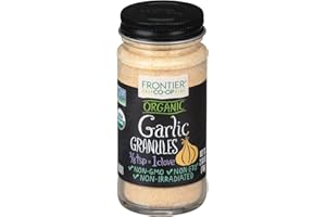 FRONTIER CO-OP Frontier Herb Organic Garlic Granules, 2.7 oz