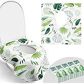 30 Pack Toilet Seat Covers Disposable, Kids, and Adults, Individually Wrapped for Travel, Large Waterproof Potty Covers for T
