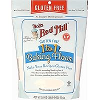 Bob's Red Mill Gluten Free 1 to 1 Baking Flour 22 oz (623 grams) Pkg