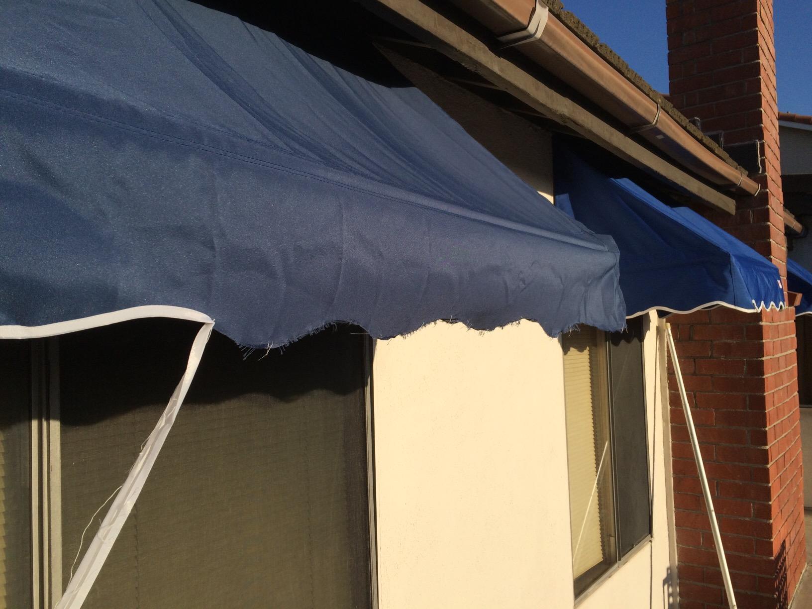 10/mo Finance ALEKO 4x2 Navy Blue Window Awning Door Canopy 4Foot