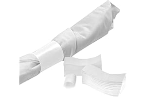 Perfect Stix - Napkin Bands-500ct Napkin Band, 1.5" x 4.5", White (Pack of 500)