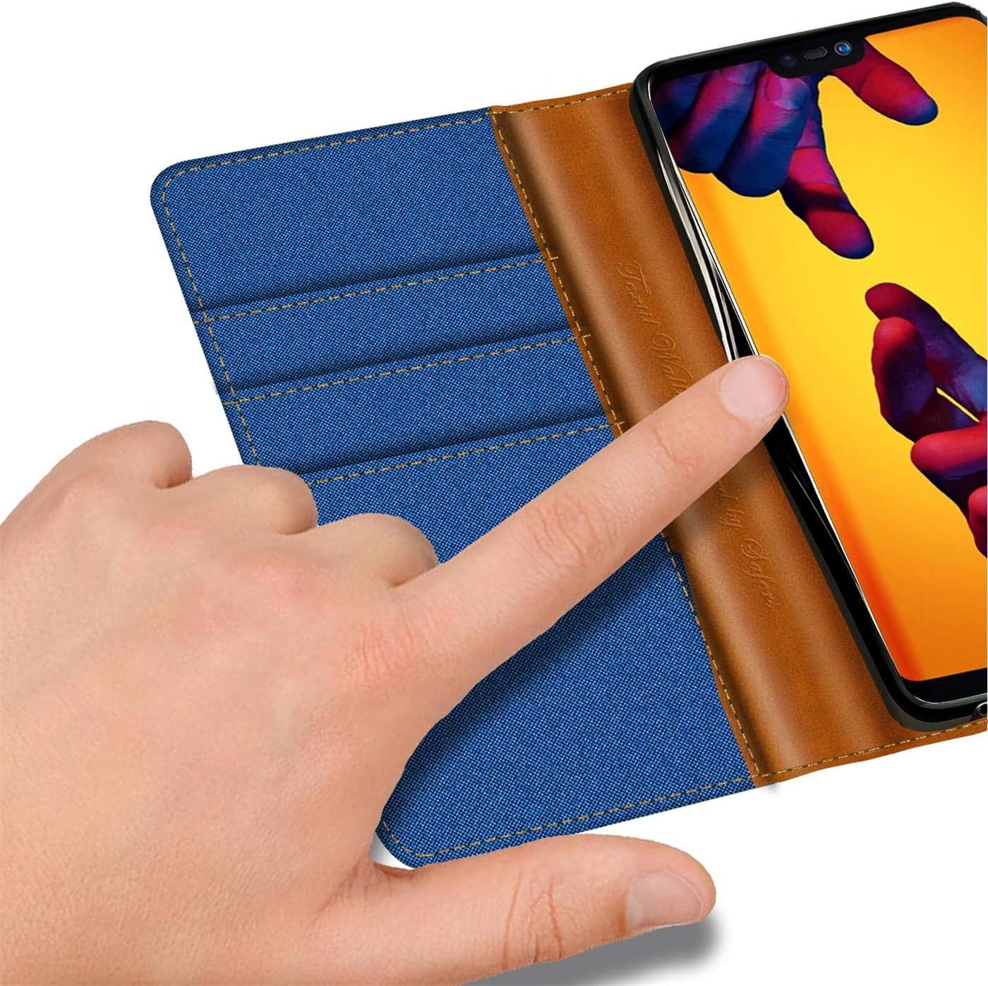 Verco Phone Wallet Case compatible with the Huawei P20 Lite - Image 4