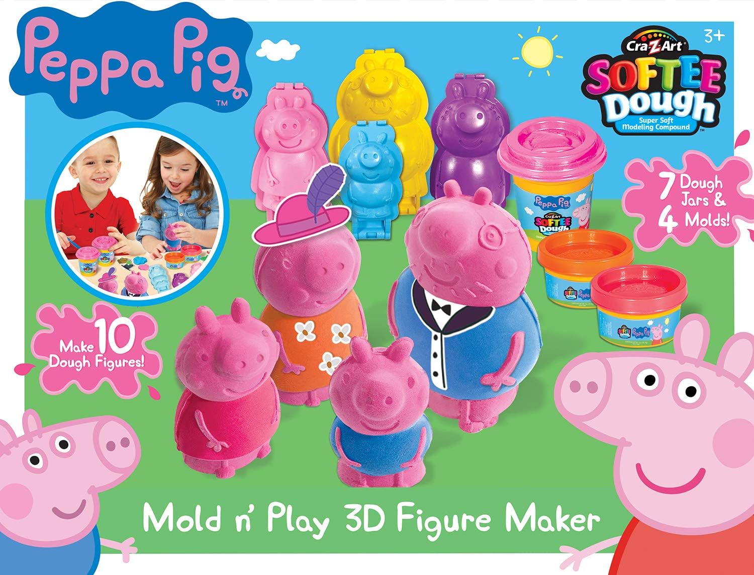 peppa pig mould and play