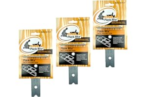 Plank Rite Steel Deck Spacing and Fastening Tool 3 Pack for Use with 5-1/2 Inch Deck Boards | Works for Treated Wood or Composite Decking | Deck Jig for Professional Neat Finish | Made in USA