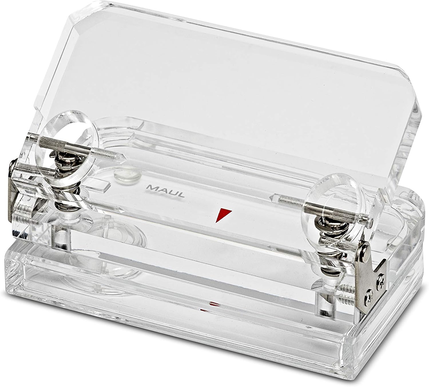 Perforador de papel transparente