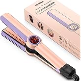 HITTIONA Flat Iron Hair Straightener – 1.75” Ceramic Infrared Ionic Flat Iron with 5s Fast Heat-Up, Anti-Frizz Styling for All Hair Types