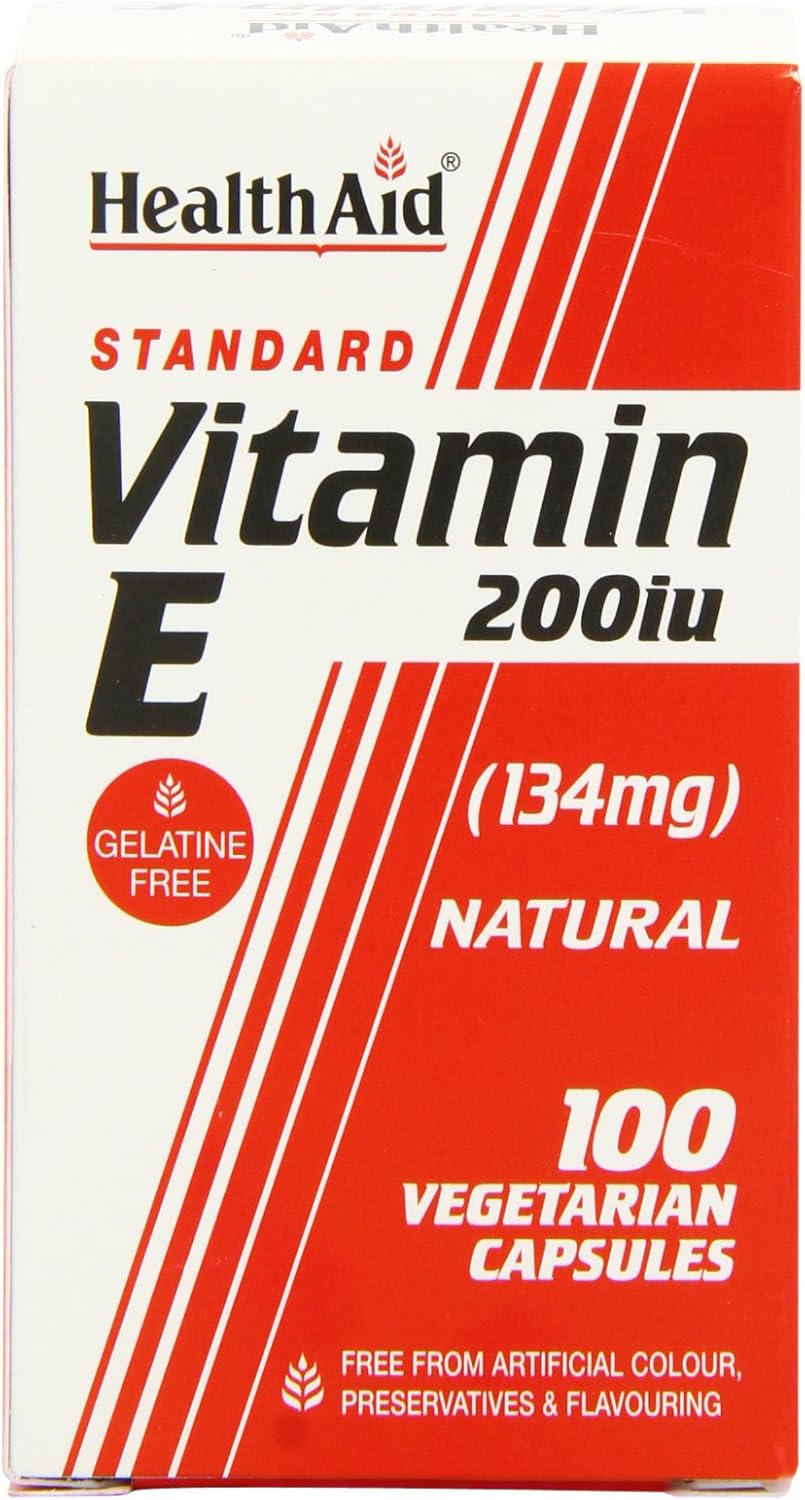 HealthAid Vitamin E 200iu, 100 Vegicaps, No, 100 count (Pack of 1) - Image 4