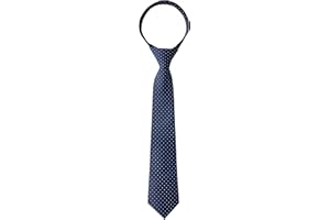 Spring Notion Boy's Dotted Woven Zipper Tie