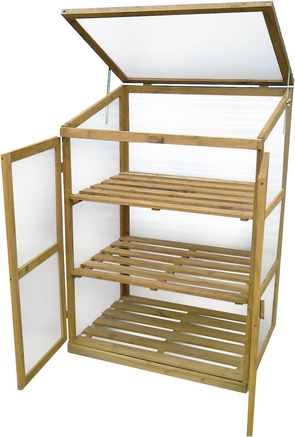 GRANT Deluxe Hardwood Growhouse Mini Greenhouse