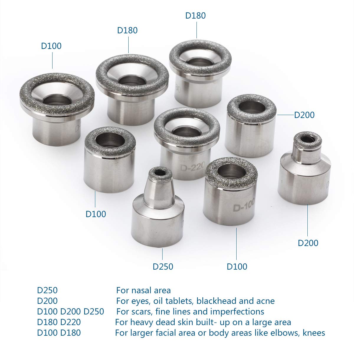 3 in 1 Diamond Microdermabrasion Machine, TopDirect Facial Skin Care Salon Equipment w/Vacuum & Spray (Strong Suction Power: 65-68cmhg): Beauty