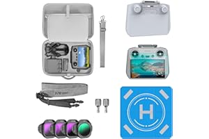 FPVtosky 7-in-1 Accessories Kit for DJI Mini 5 Pro, Includes Mini5 Pro Carrying Case, 4-Pack Filter Set, Landing Pad, RC2 Sun
