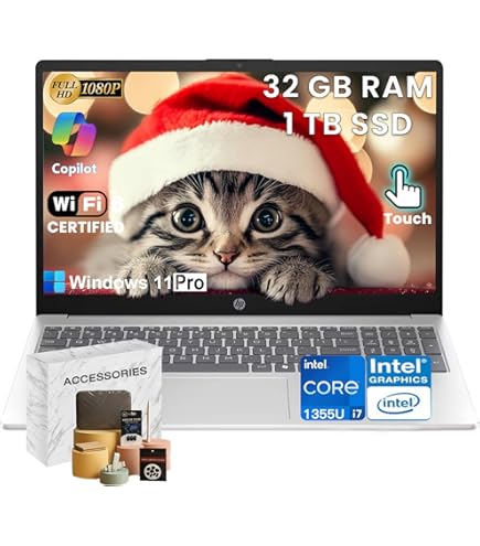 Amazon.com: HP 15.6 inch HD Laptop, Latest Intel Core i5