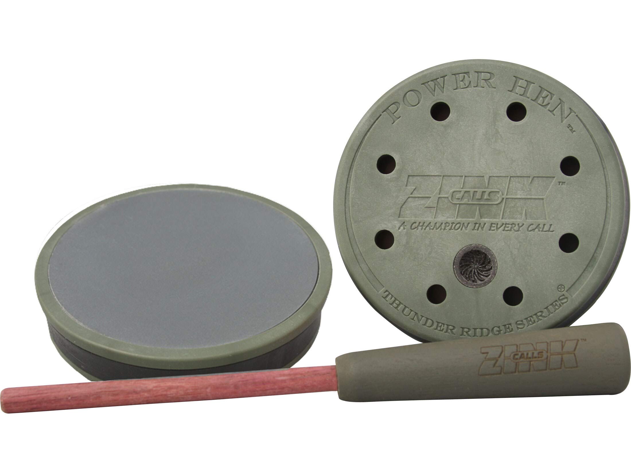 Zink Thunder Ridge Series Hunting Pot Turkey Call | Durable Waterproof Polycarbonate Hand-Built Hand-Tuned User-Friendly