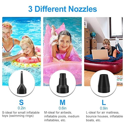 Air Mattress Pump Electric Pump For Floaties Electric Air Pump For