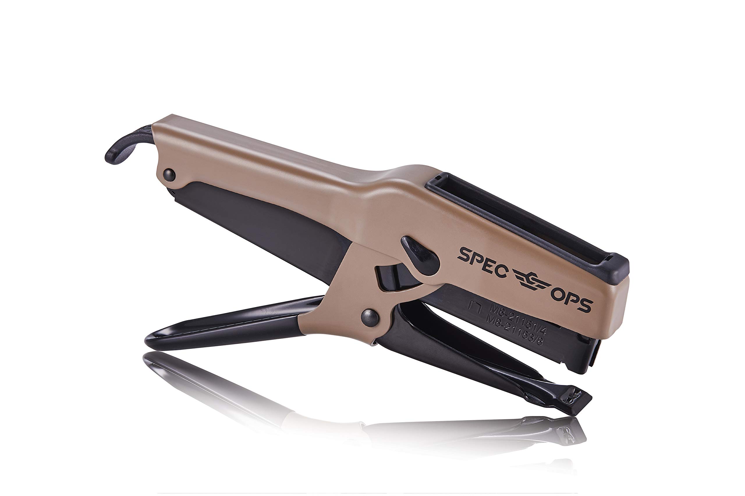 Spec Ops Tools Heavy Duty 45 Sheet Plier Stapler, All-Metal, 3% Donated to Veterans