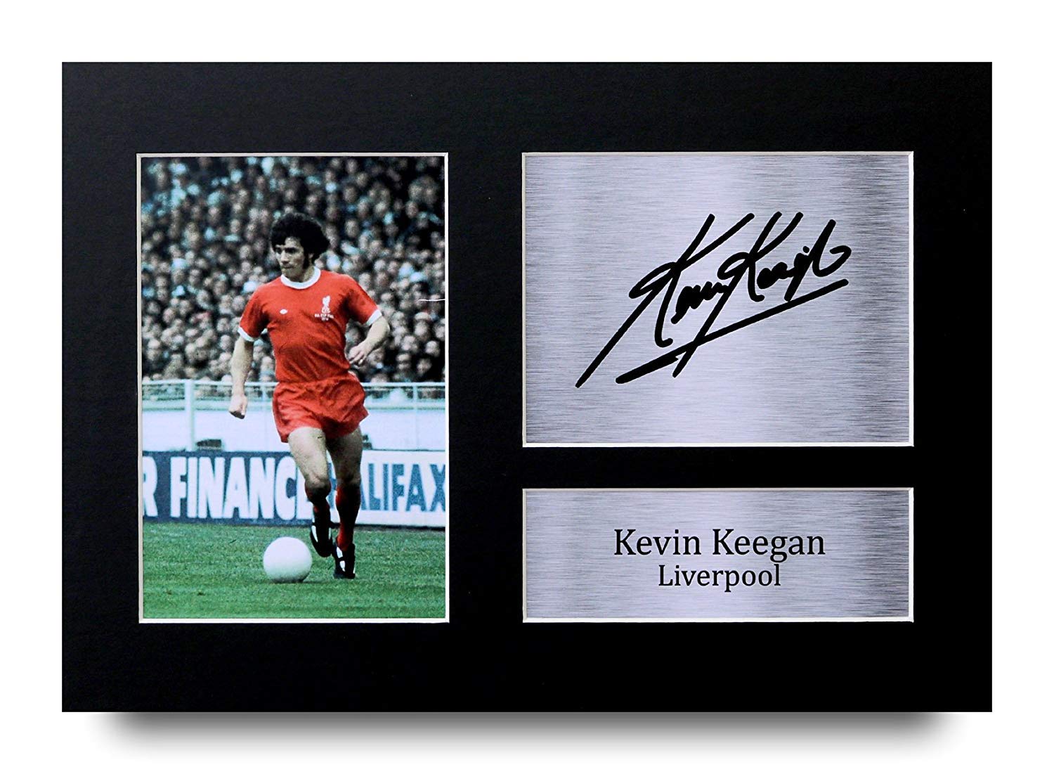HWC Trading Kevin Keegan Gift Signed A4 Printed Autograph Liverpool Gifts Photo Display โ image 1