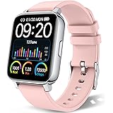 chalvh Smart Watch for Women, 1.69" Touch Screen Smartwatch for Phone Android, IP67 Waterproof Fitness Tracker with Heart Rat