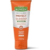 Medline Remedy Specialized Zinc Oxide Paste with Menthol (2 oz Tube), Unscented, Calamine, Incontinence Care, Diaper Rash, We