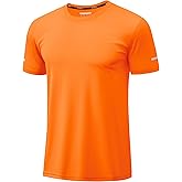 TACVASEN Men's Workout Shirts Short Sleeve Dry Fit Swim UPF 50+ Sun Shirt Crew Neck Athletic T-Shirts Gym T Shirts
