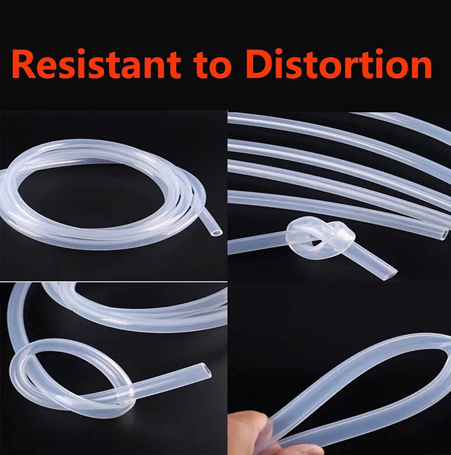 Antrella Silicone Tube Food Grade 15mm ID x OD 20mm Wall Thickness 2.5mm Clear PVC Tubing Water Pipe Hose 2 Meters Long - Image 5