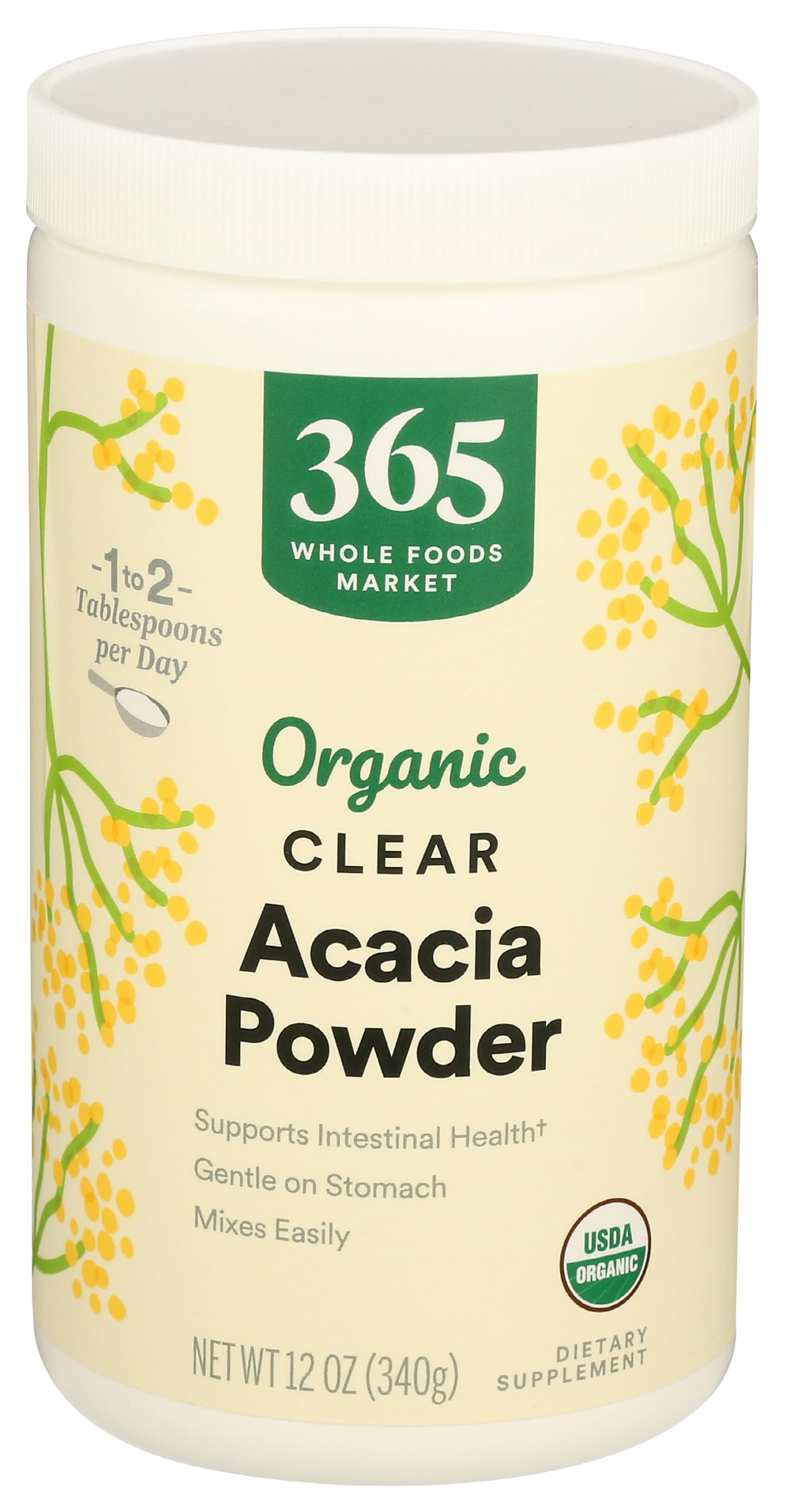 Organic Clear Acacia Powder